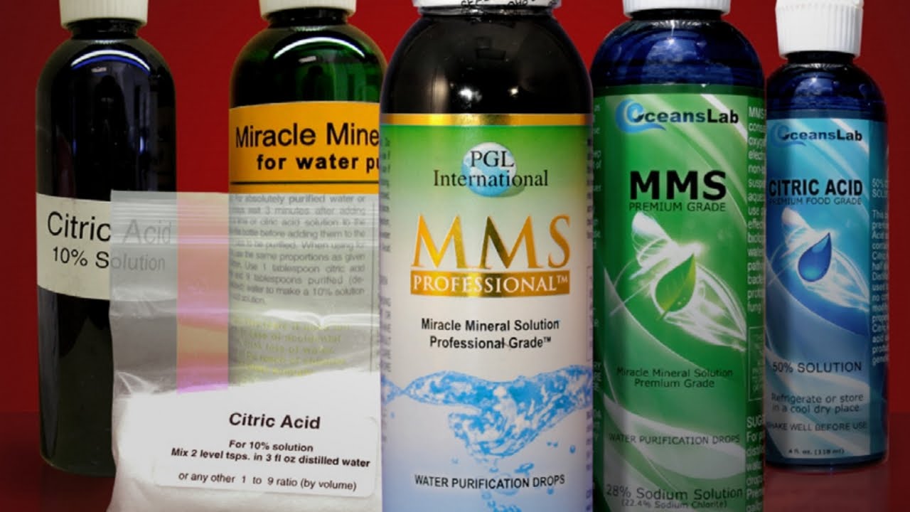   "  " MMS (Master Mineral Solution).