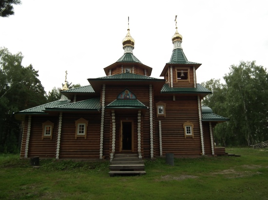 Храм пророка Илии в деревне Кандинка Томского района Томской области