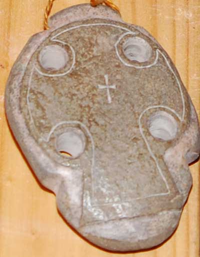 Копия древнего камнерезного нательного креста - www.kamnirez.ru