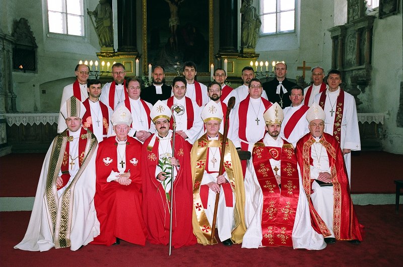 Лютеранские епископы и священники. Фото - Lutheran.Ru