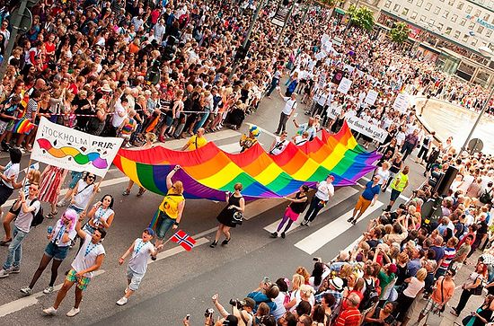Стокгольмский Прайд (гей-парад). Фото: www.stockholmpride.org