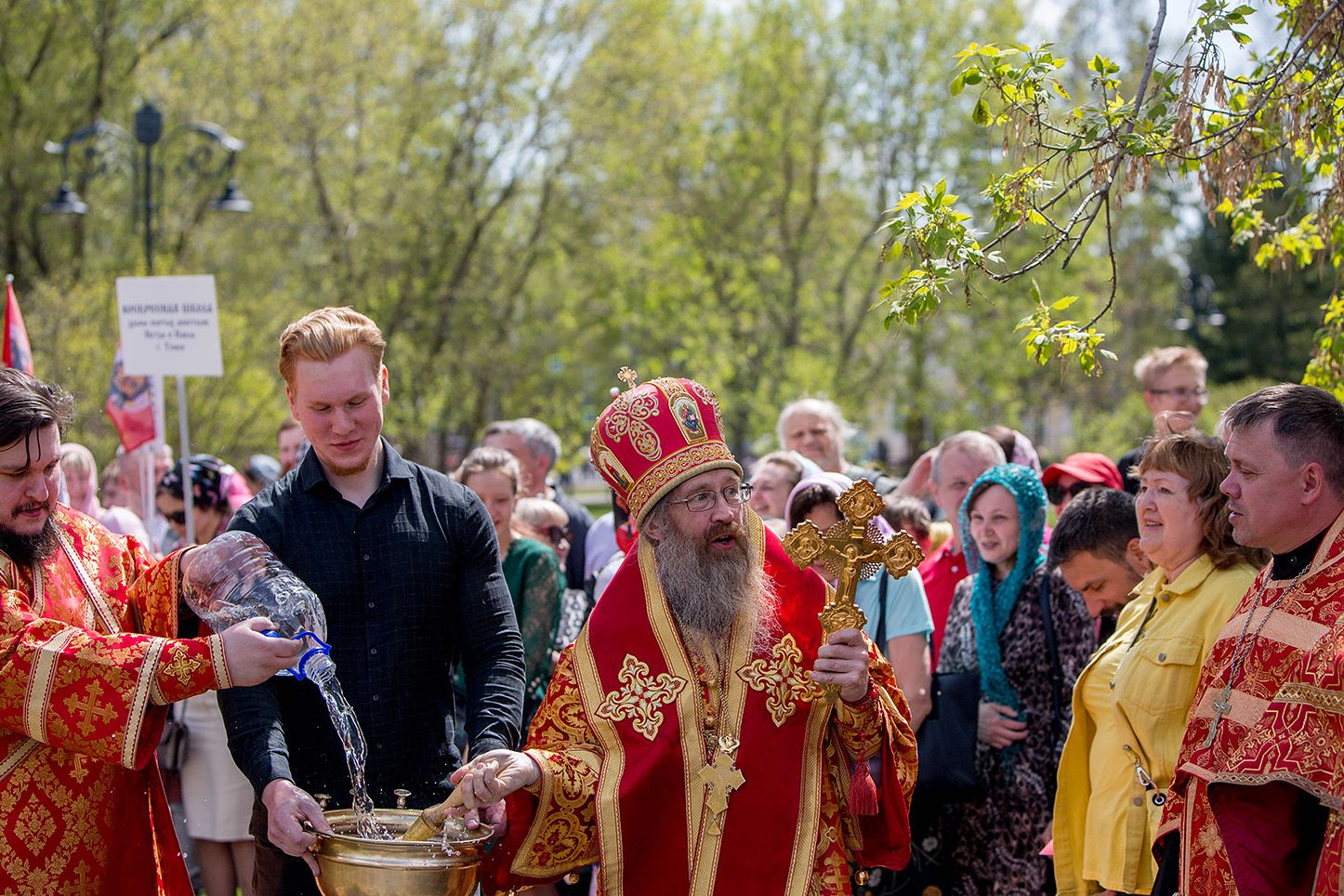 Томский крестный ход в честь святых Кирилла и Мефодия 21 мая 2023 года