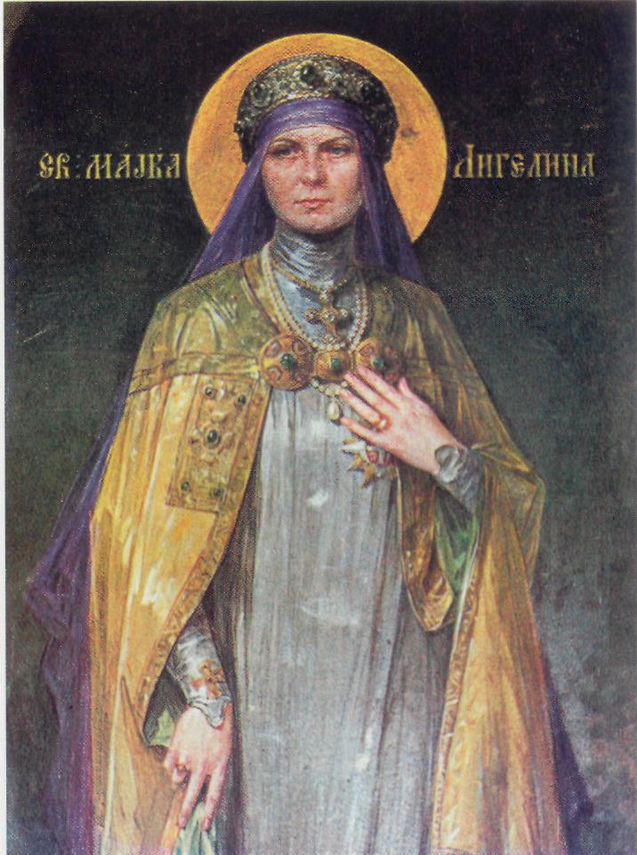 Праведная царица Ангелина Сербская