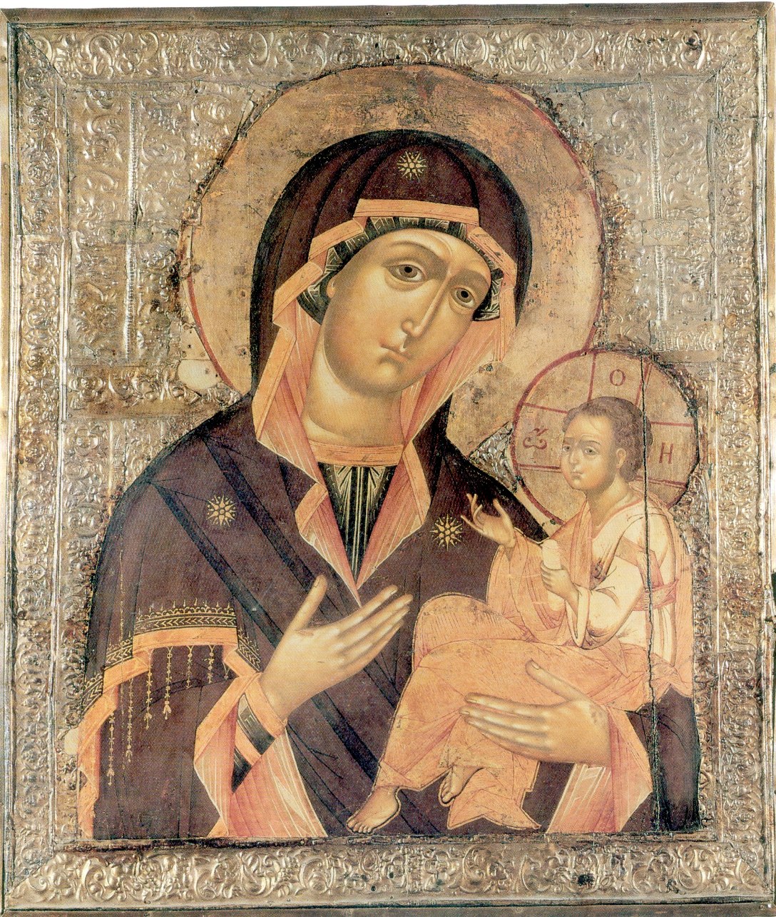 Икона Божией Матери Грузинская. Икона, XIX век