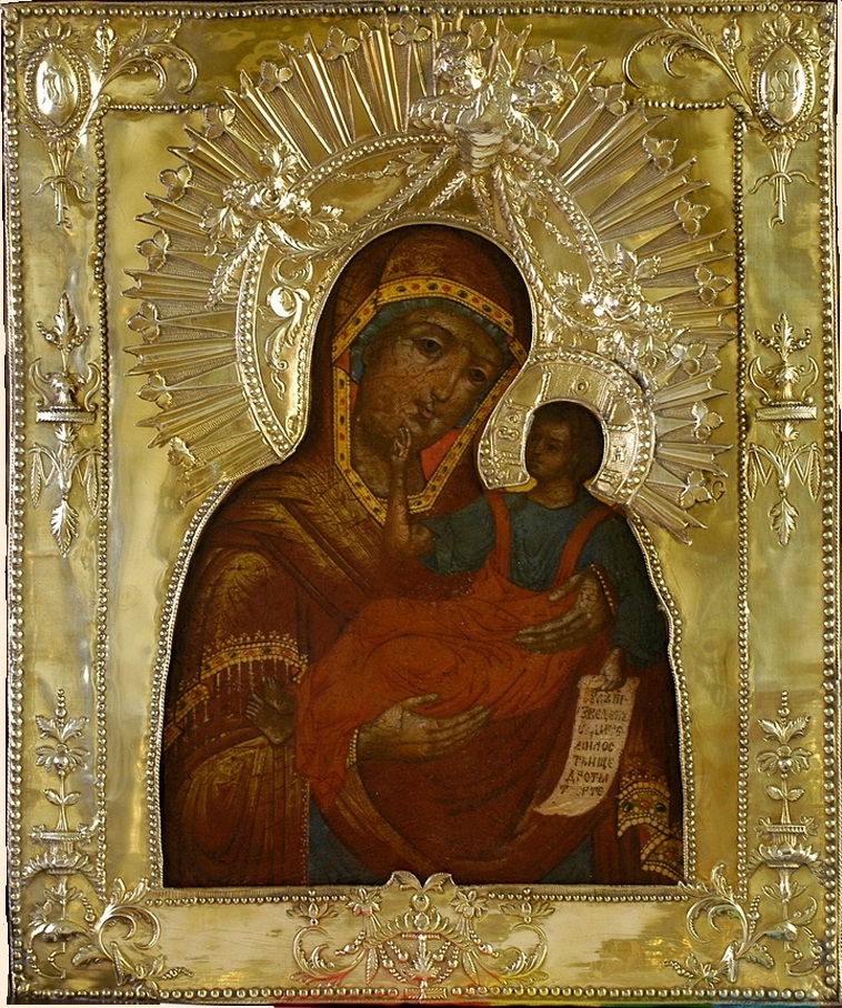 Муромская икона Божией Матери, список с чудотворного образа конца XVII века