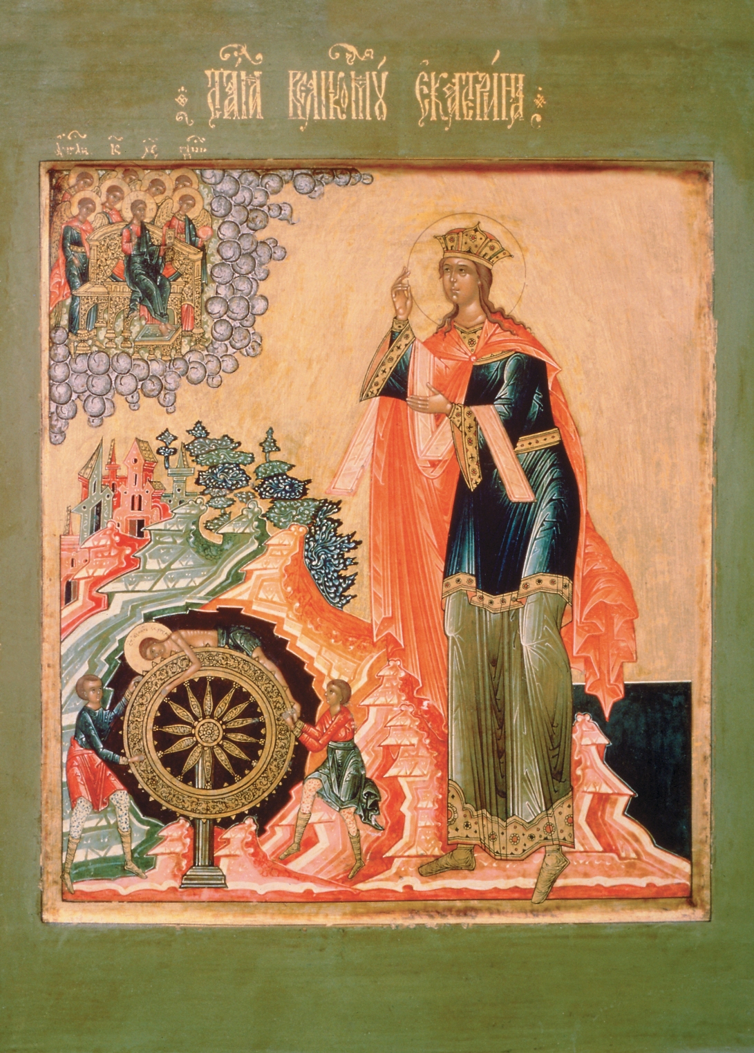 Великомученица Екатерина Александрийская. Икона