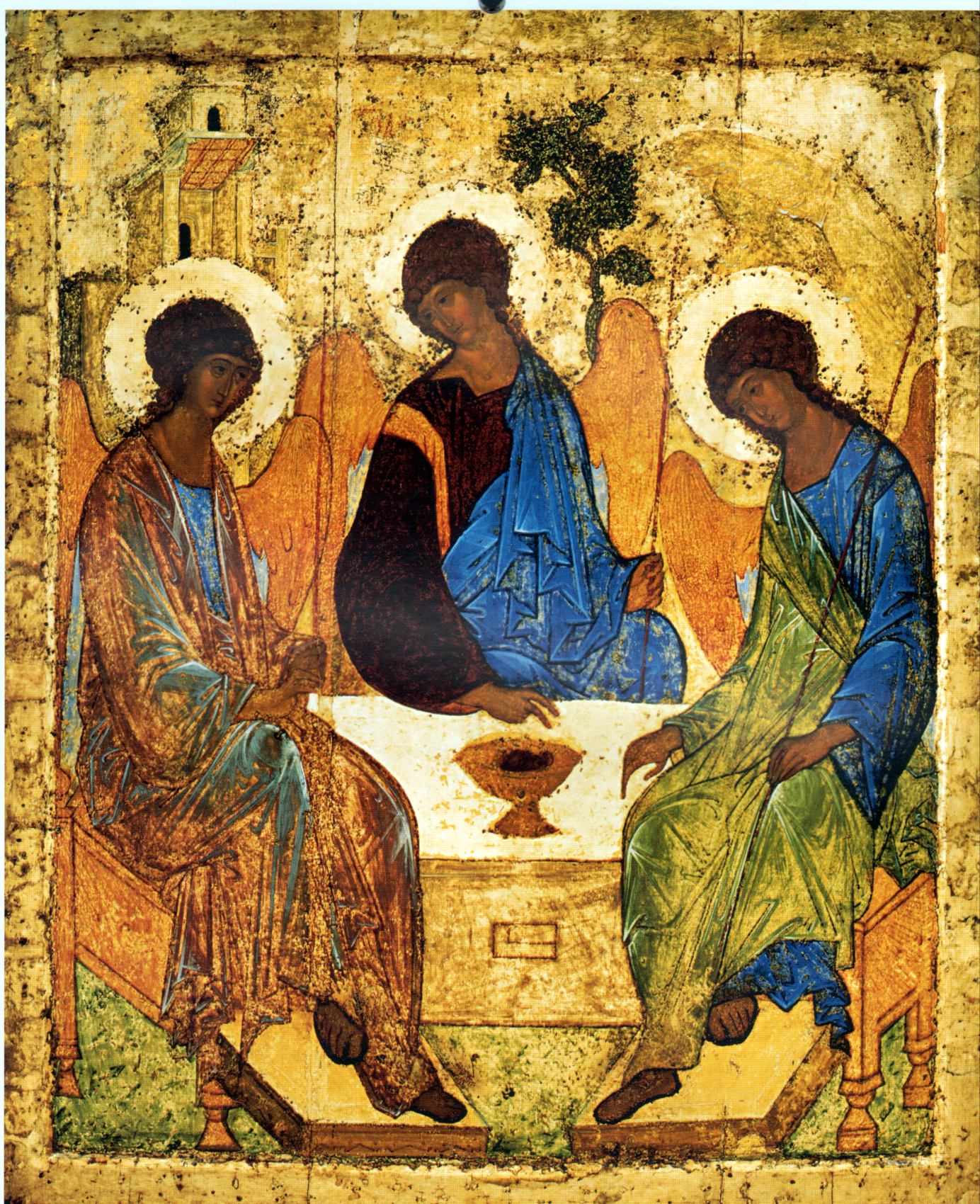 «Троица» (также «Гостеприимство Авраама») — икона Святой Троицы, написанная Андреем Рублёвым в XV веке