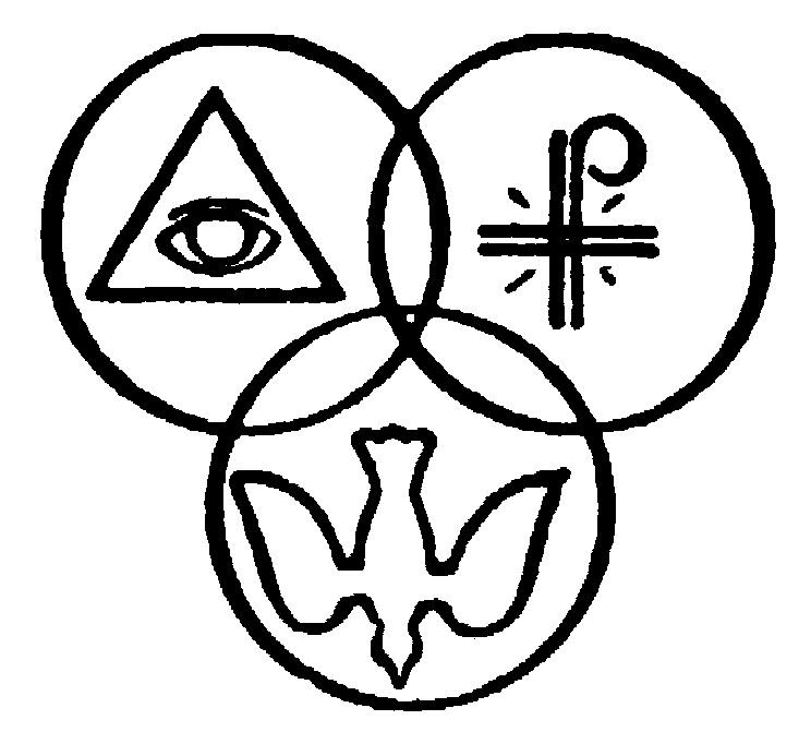 3 логоса. Символ Святой Троицы триединства. Символ Святой Троицы триединства зеленый. Символы триединой Богини Троицы. Символ Рериха Триединство.