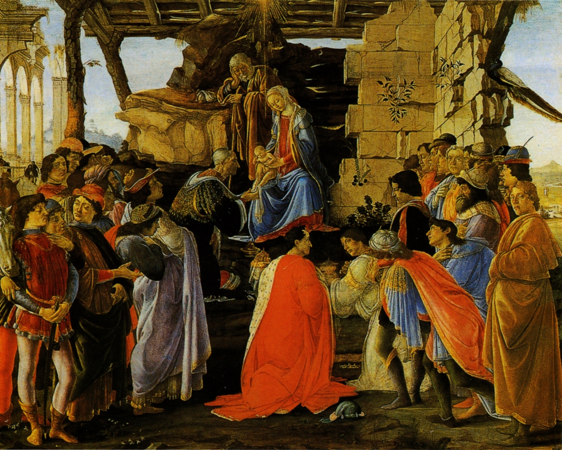 Альбрехт Дюрер. Поклонение волхвов. 1504 г. Галерея Уффици, Флоренция, Италия