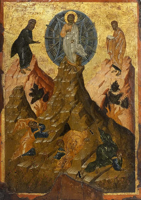 Преображение Господне. Икона, XVI век. Греция