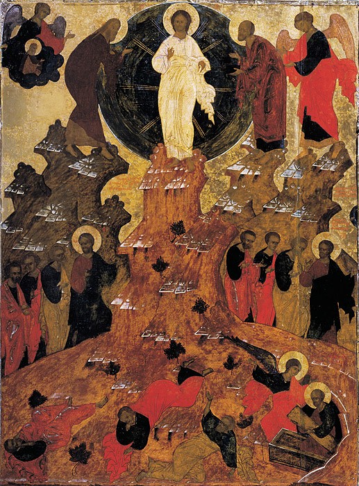 Преображение Господне. Икона, XVII век. Россия