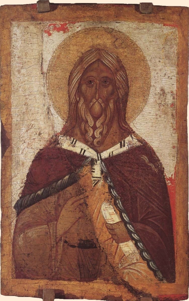 Пророк Илья. Икона, XV век. Карелия