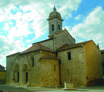 Церковь Сан-Куирико-д’Орча, Тоскана. Около 1470 года
