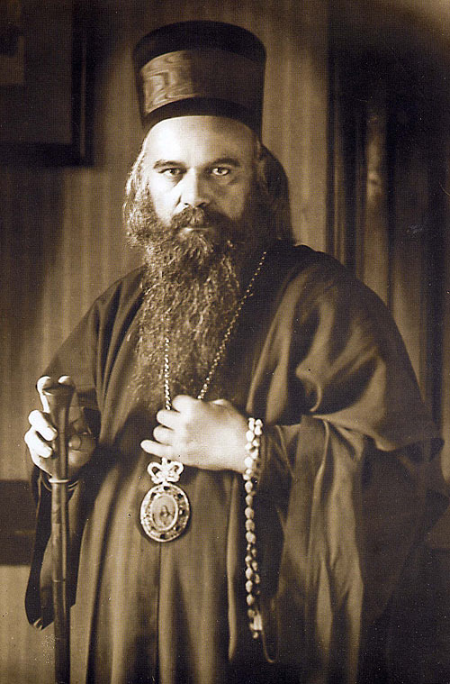 Святитель Николай Велимирович в бытность епископом Жичским