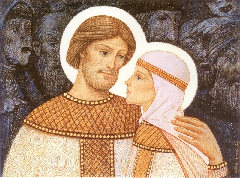 Благоверные князь Петр и княгиня Феврония Муромские