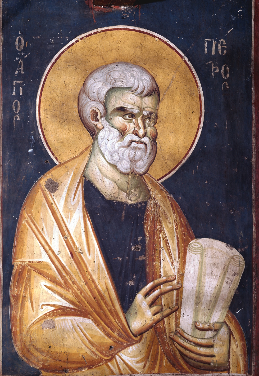 Апостол Петр. Фреска, Афон