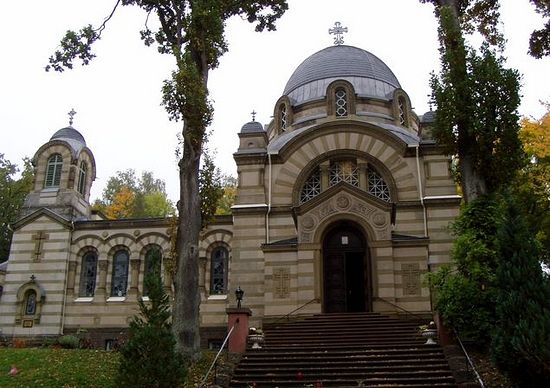 Здание церкви преподобного Сергия Радонежского в Берлине