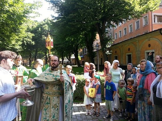 Празднование памяти преподобного Сергия в Стокгольме