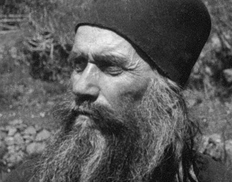 Преподобный Силуан Афонский. Фото 30-е годы XX века