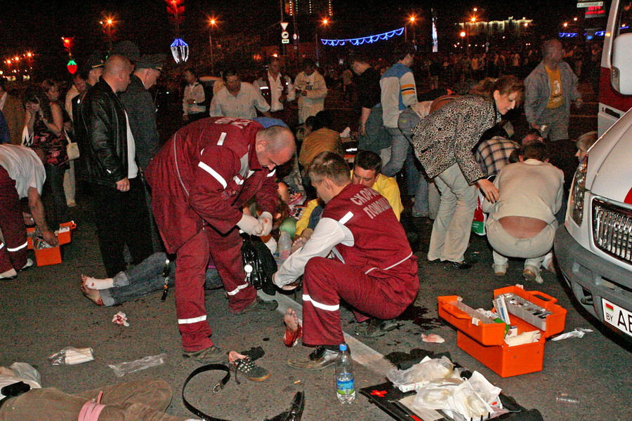 Трагедия у метро Нимига в Минске в 1999 году