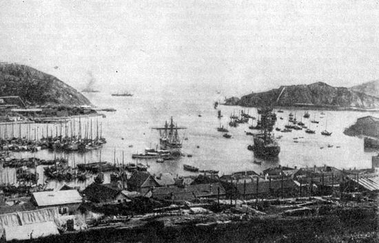 Порт-Артур. Фотография, 1904 год