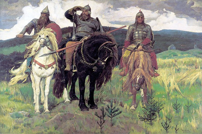 "Три Богатыря". Виктор Васнецов, 1898