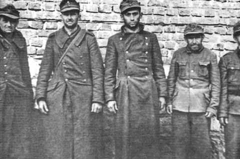 Пленные солдаты 2-й венгерской армии