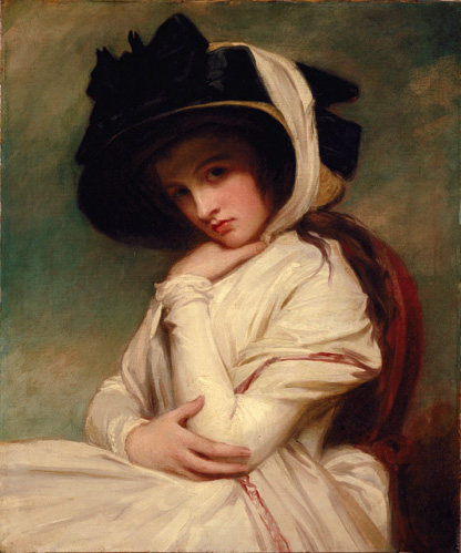 Эмма Гамильтон, 1782 - 1784 годы. Портрет художника Джорджа Ромни.