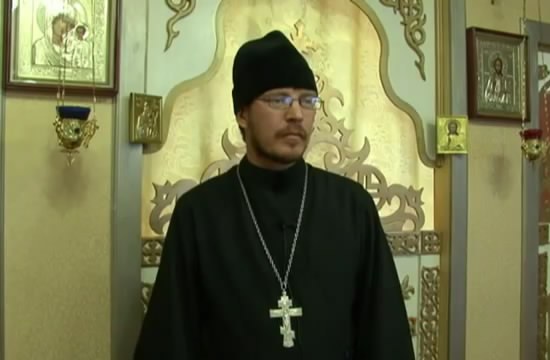 Священник Максим Гаськов - настоятель Свято-Успенского храма с. Оёк Иркутской епархии