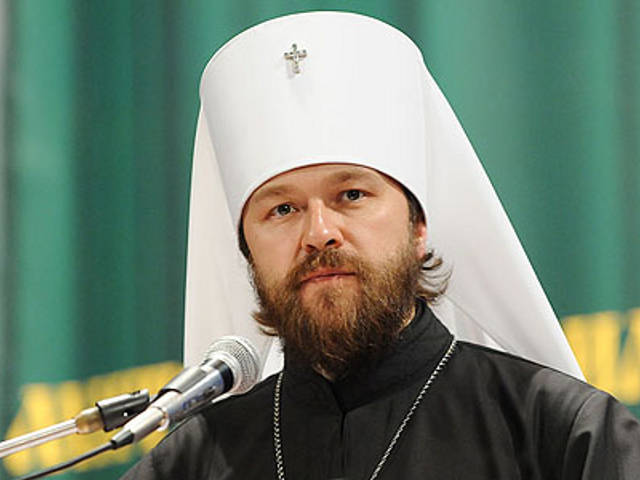 Митрополит Волоколамский Иларион Алфеев, председатель Отдела внешних Церковных связей Московской Патриархии