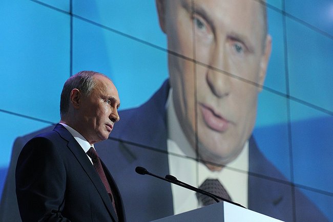 Владимир Путин на Валдае