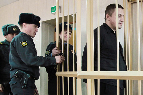 Константин Руднев в зале суда