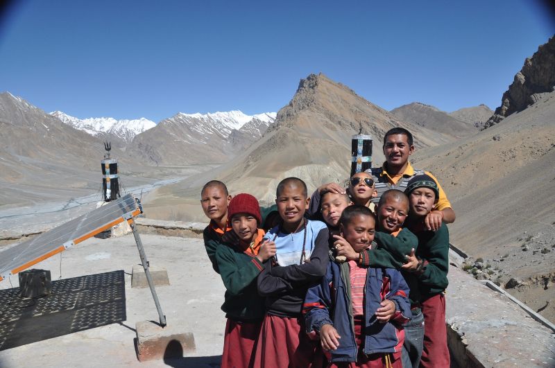 Дети-монахи. Монастырь Ки. Малый Тибет