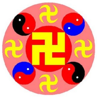 Секта Фалуньгун (Фалунь Дафа)  - символика