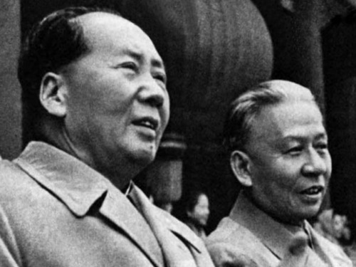 Мао Цзэдун и Лю Шаочи