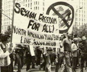 Активисты NAMBLA на гей-параде: "Сексуальная свобода для всех"